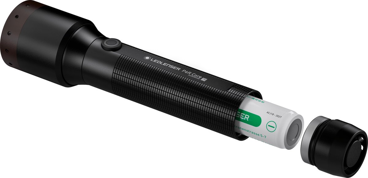 Led lenser P6R Core Zaklamp Oplaadbaar Geen Kleur
