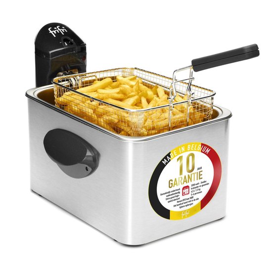 FriFri HSCC7150 Classic Clean Friteuse - Silver