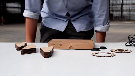 Van Tjalle en Jasper Minispot Tafellamp - Bruin