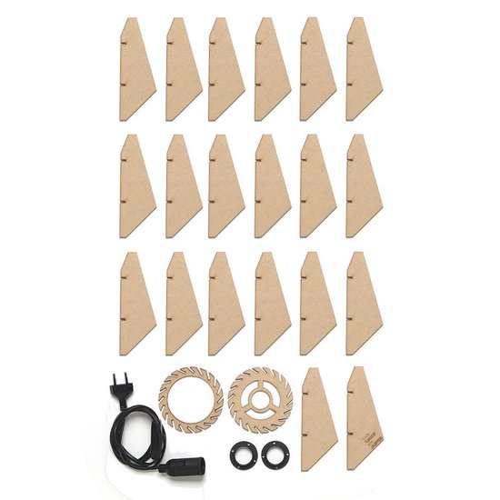 Van Tjalle en Jasper Minispot Tafellamp - Bruin