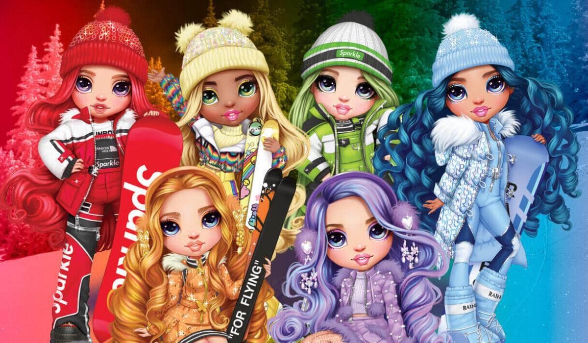 MGA Rainbow High Fashion Winter Break Doll- Ruby Anderson (Red)