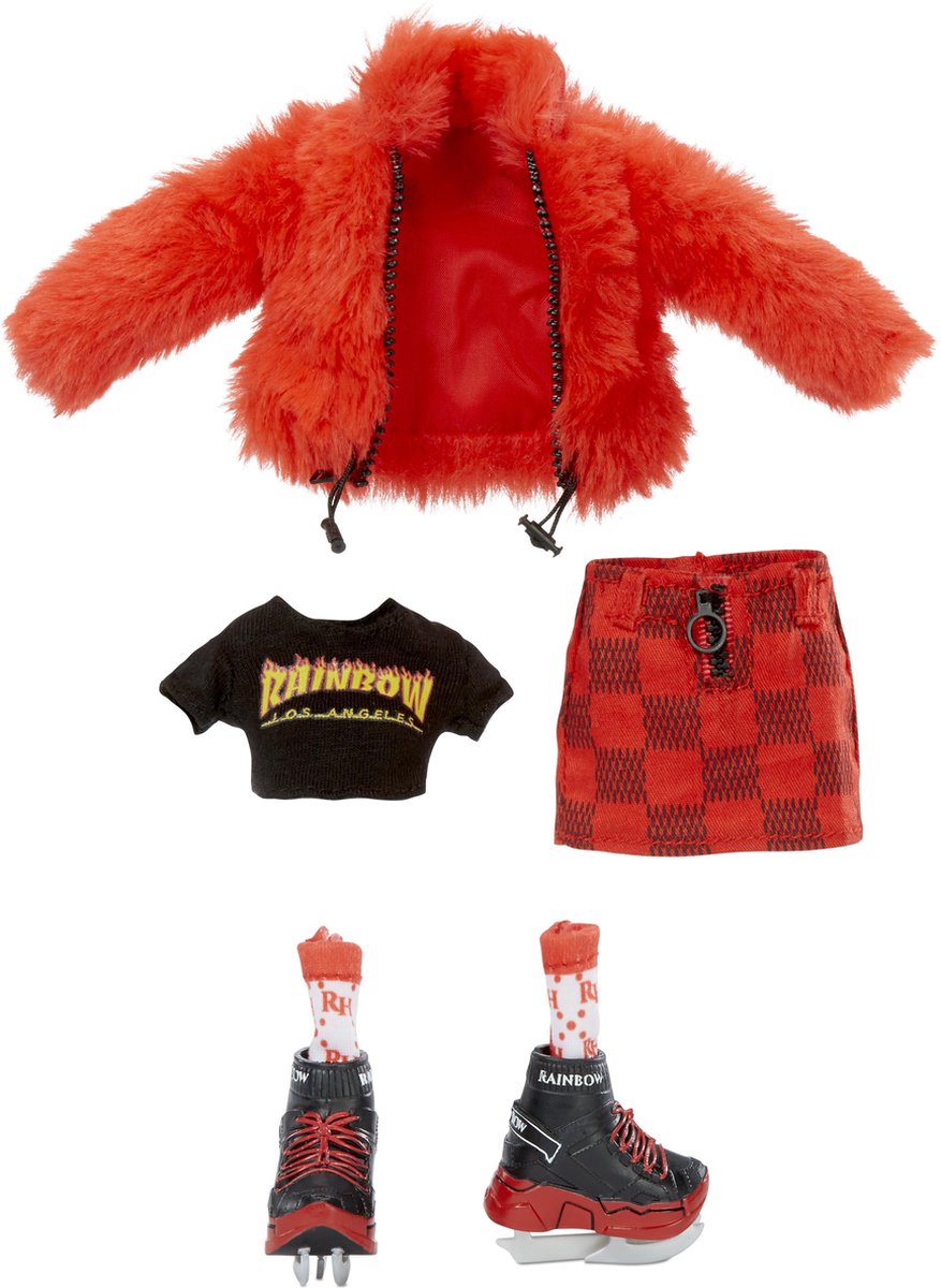 MGA Rainbow High Fashion Winter Break Doll- Ruby Anderson (Red)