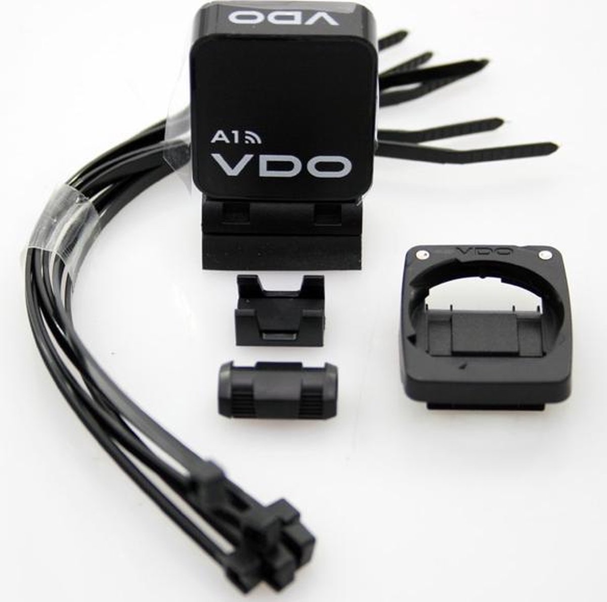VDO Montage-kit M1 + M2 Draadloos Voor Tweede Fiets - Zwart