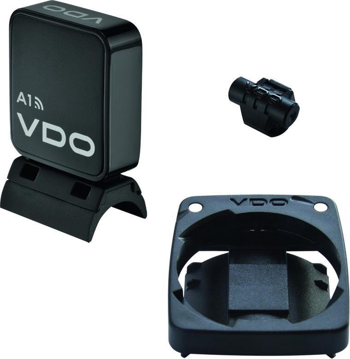 VDO Montage-kit M1 + M2 Draadloos Voor Tweede Fiets - Zwart