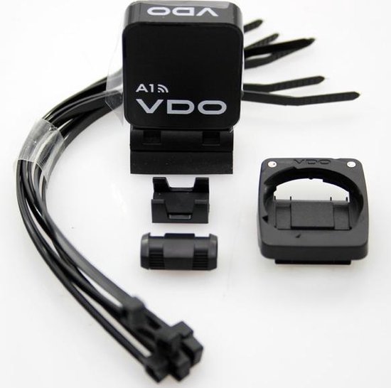 VDO Montage-kit M1 + M2 Draadloos Voor Tweede Fiets - Zwart