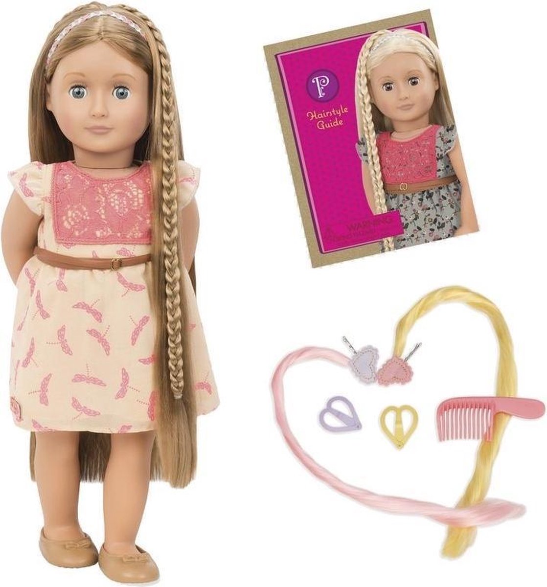 Our Generation tienerpop Portia meisjes 46 cm polyester 9 delig