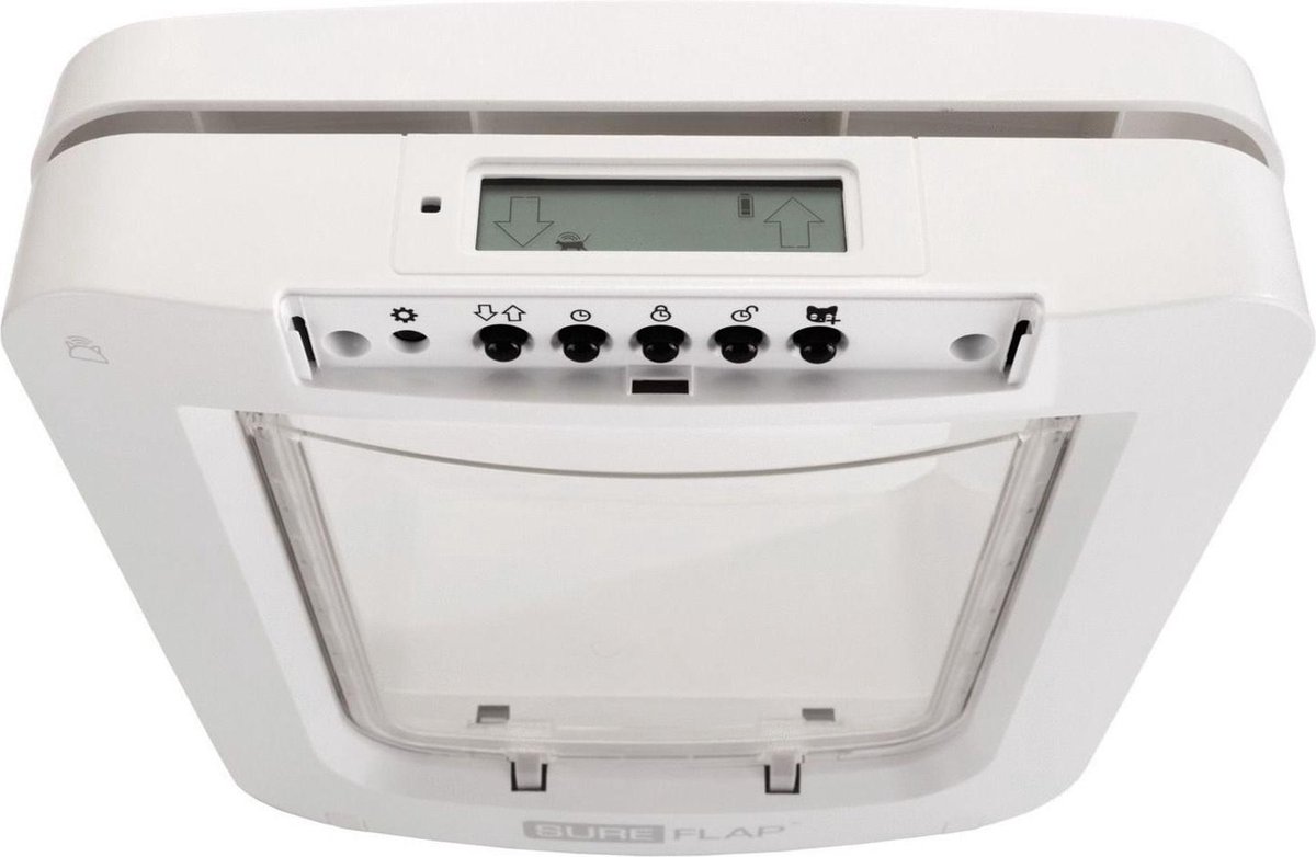 SureFlap Microchip Huisdierluik Connect Bundel - Kattenluik - - Wit