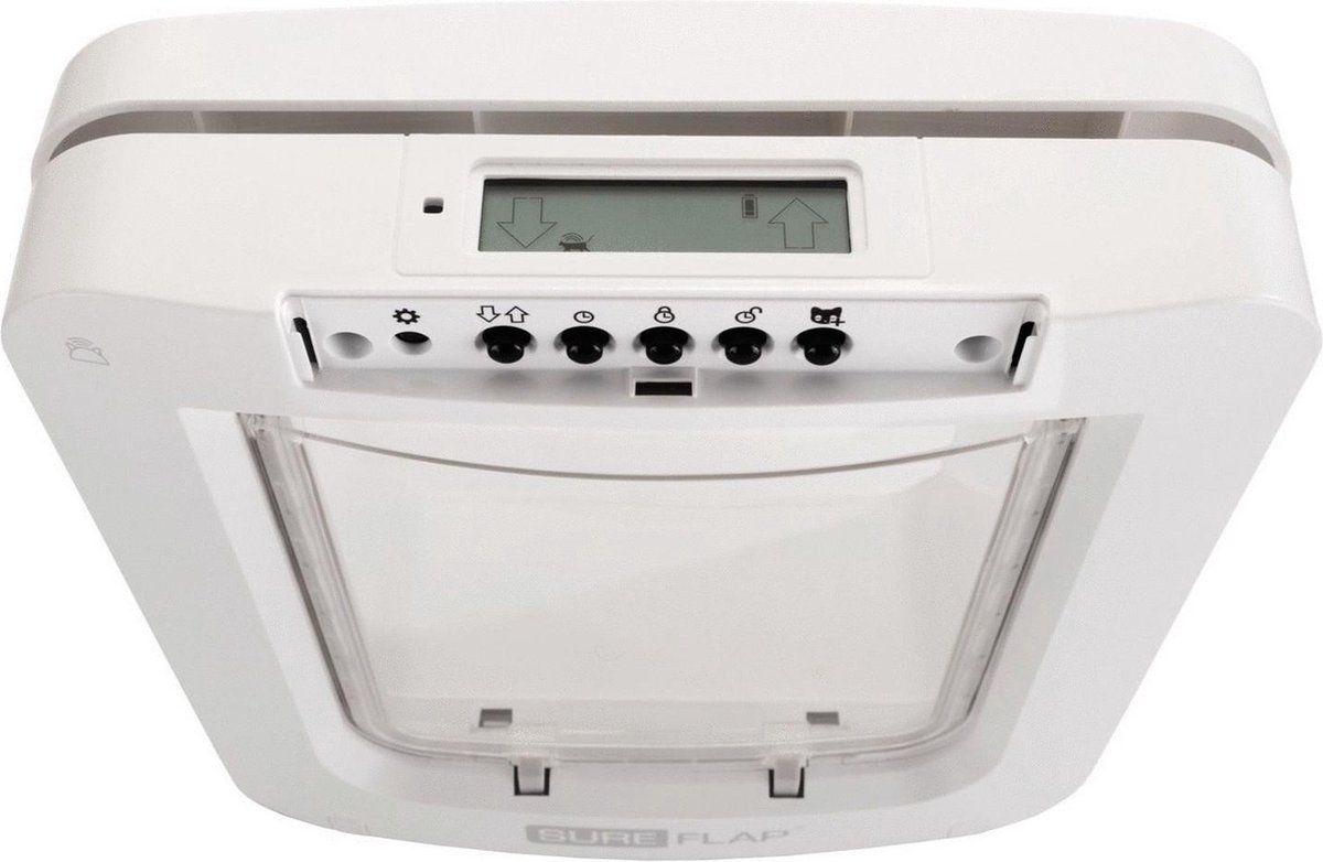 SureFlap Microchip Huisdierluik Connect Bundel - Kattenluik - - Wit