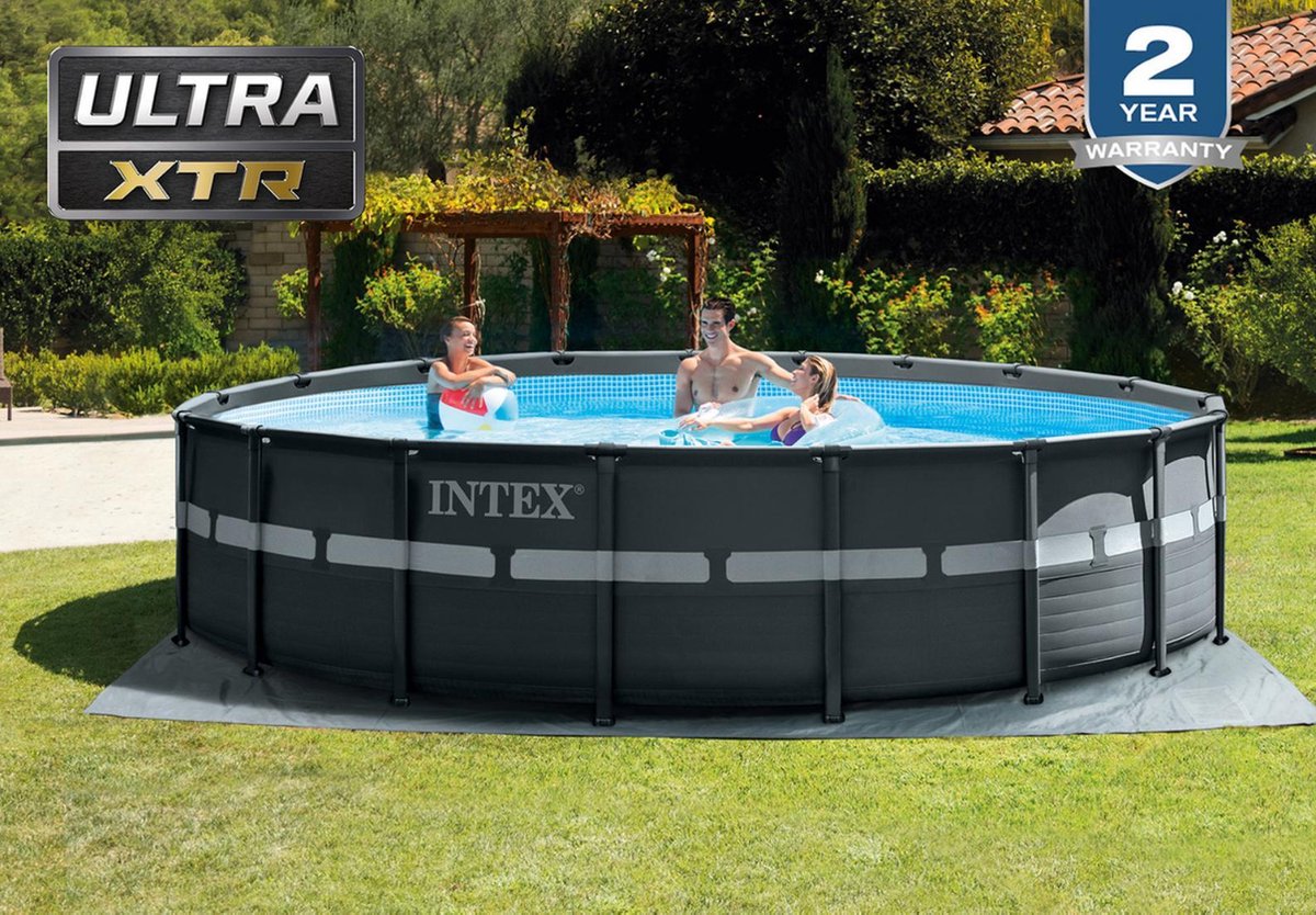 Intex opzetzwembad met pomp 26340GN Ultra XTR 732 x 132 cm