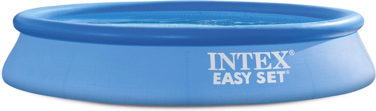 Intex opblaaszwembad Easy Set 305 x 61 cm pvc 28116NP - Blauw