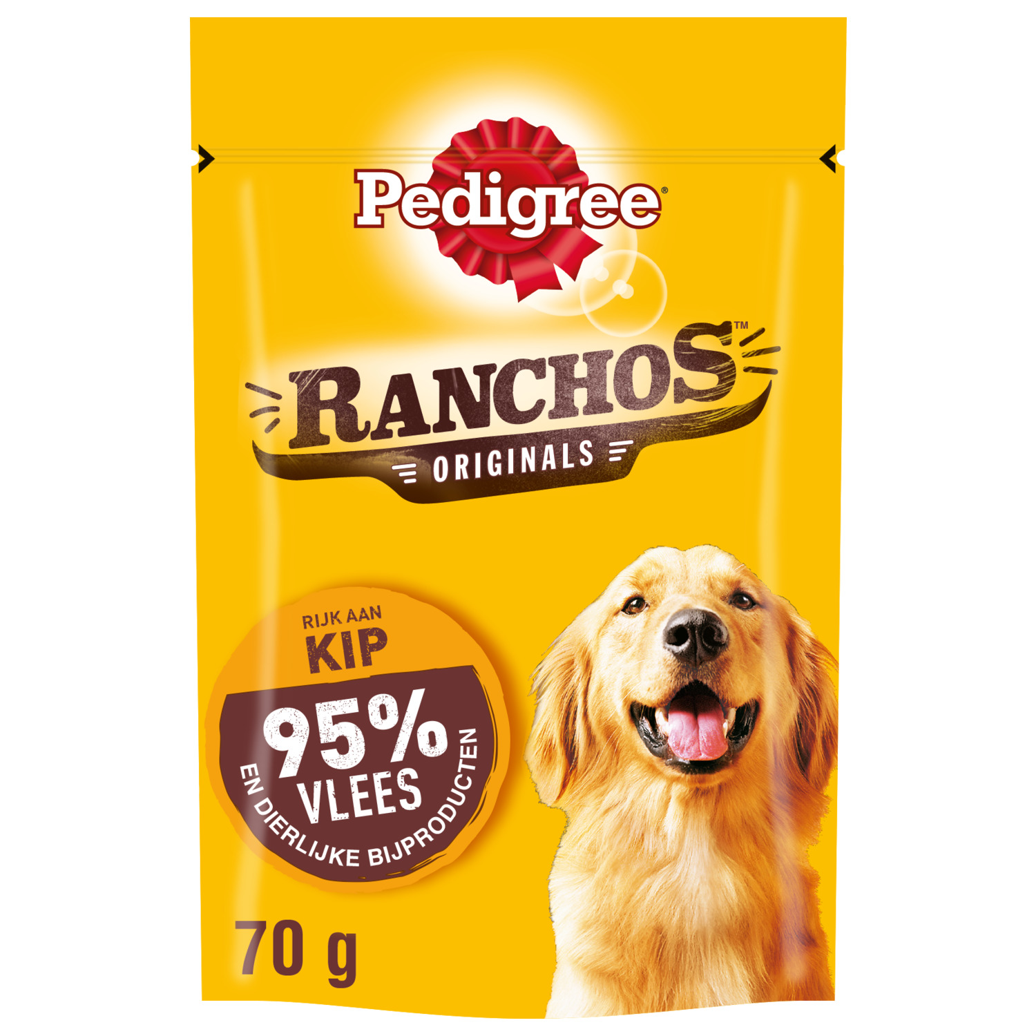 Pedigree Ranchos 70 g - Hondensnacks - Kip