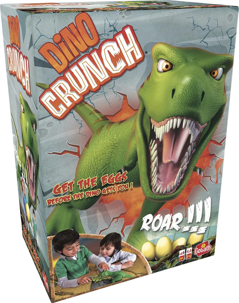 Goliath gezelschapsspel Dino Crunch (en) - Groen