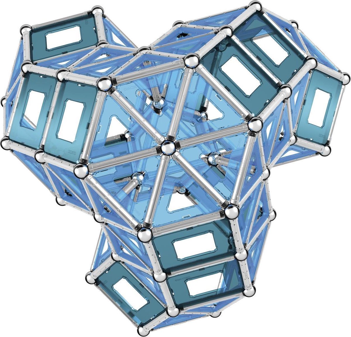 Geomag Education Set MasterBox Pro L blauw 396 delig