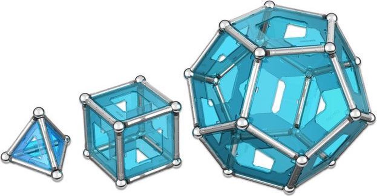 Geomag Education Set MasterBox Pro L blauw 396 delig
