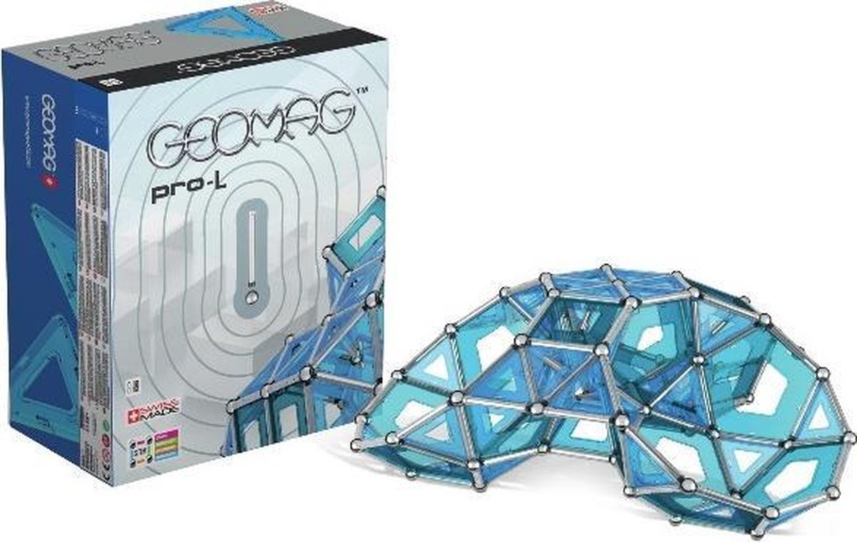 Geomag Education Set MasterBox Pro L blauw 396 delig