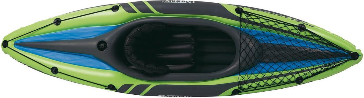 Intex opblaasbare kajak Challenger K1 1 persoon 5 delig - Verde