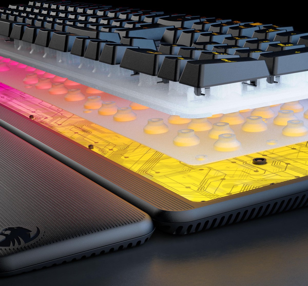 Roccat Magma RGB Gaming Toetsenbord Qwerty