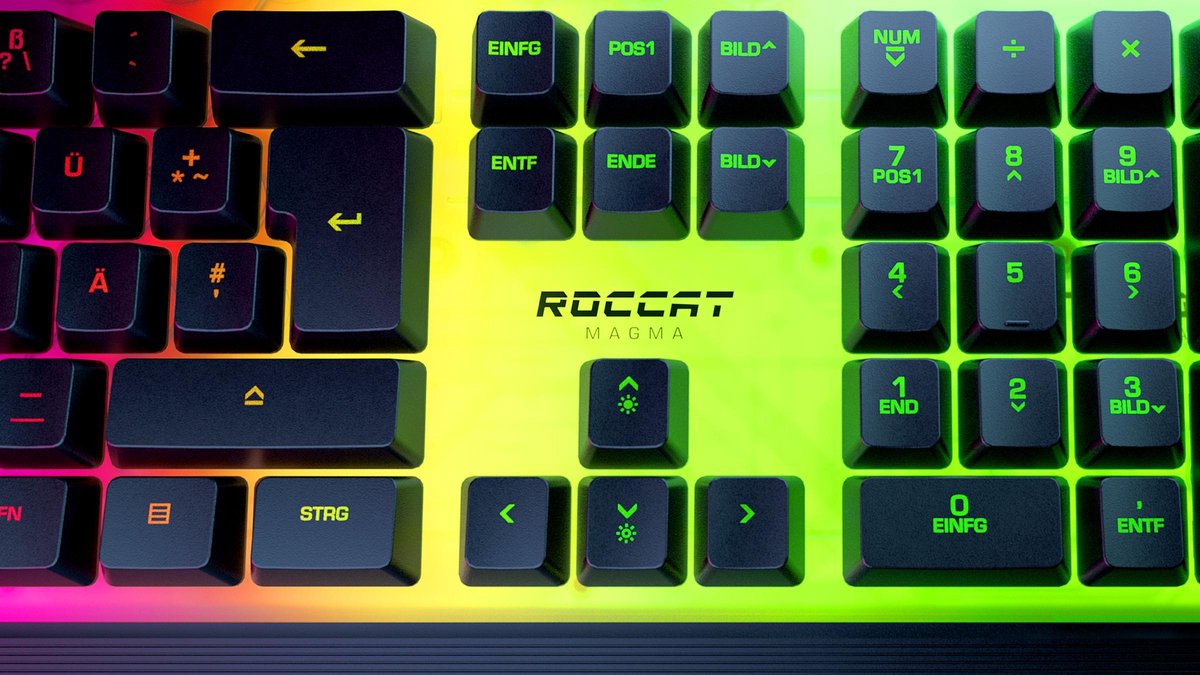 Roccat Magma RGB Gaming Toetsenbord Qwerty