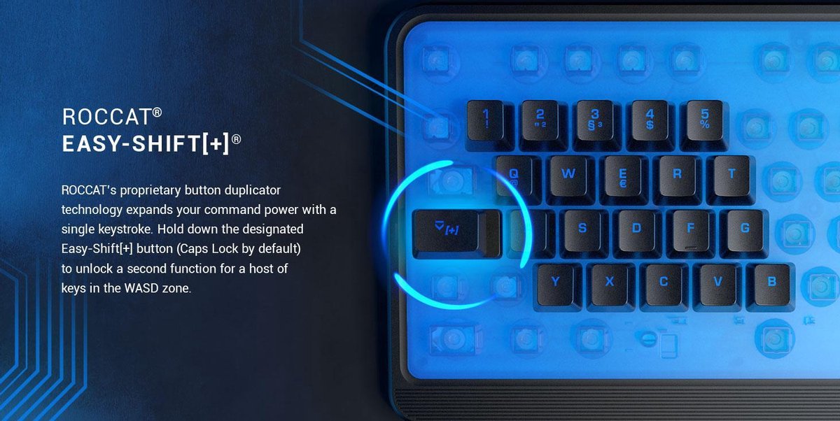 Roccat Magma RGB Gaming Toetsenbord Qwerty