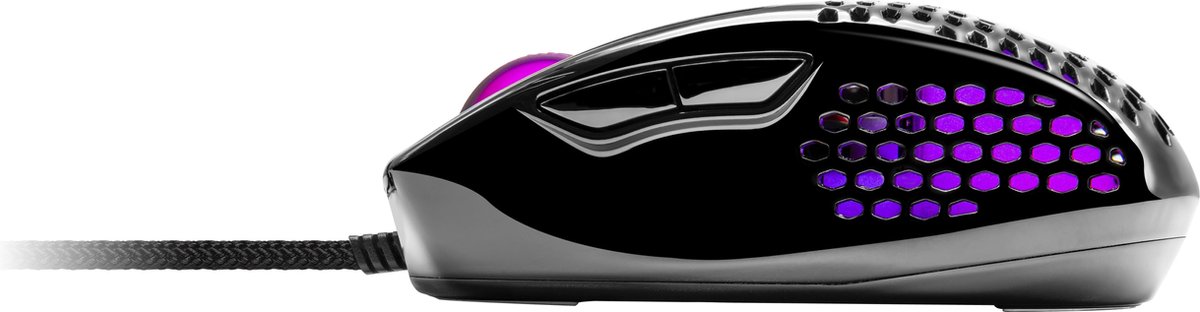 Coolermaster MM720 RGB Wired Gaming Muis Glossy Black