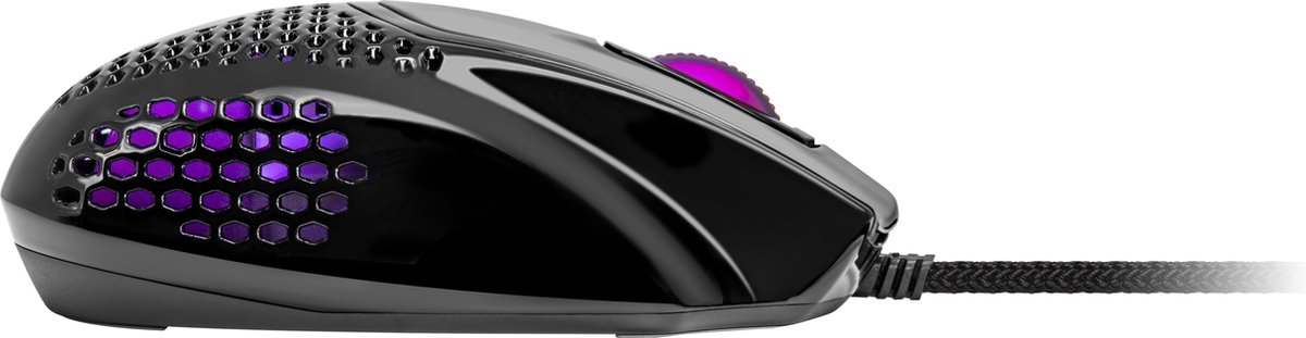 Coolermaster MM720 RGB Wired Gaming Muis Glossy Black