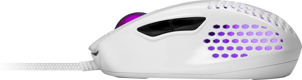 Coolermaster MM720 RGB Wired Gaming Muis Glossy White