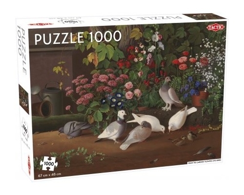 Tactic legpuzzel flowers and birds 1000 stukjes