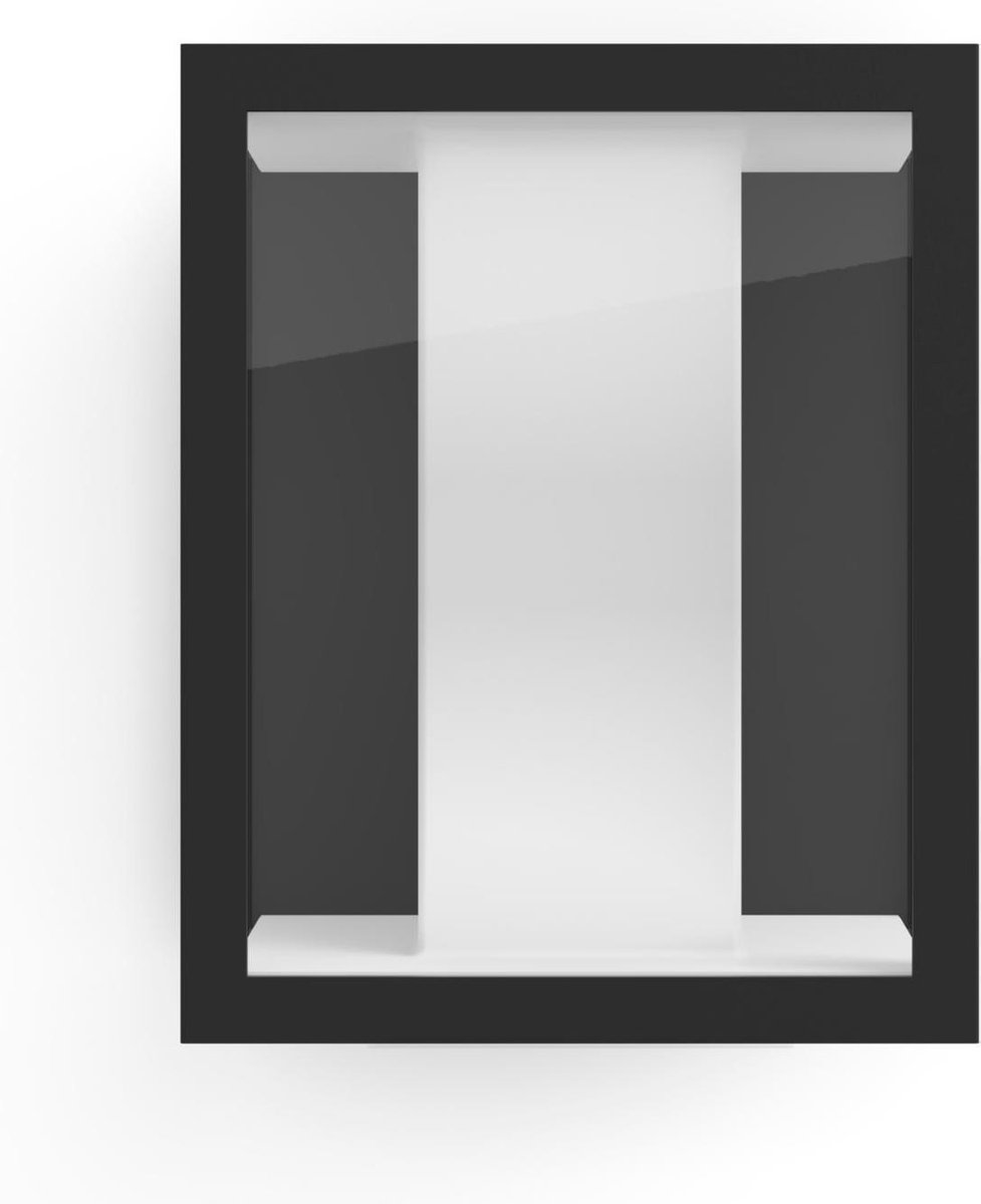 Philips Hue Impress buitenwandlamp breed - Zwart