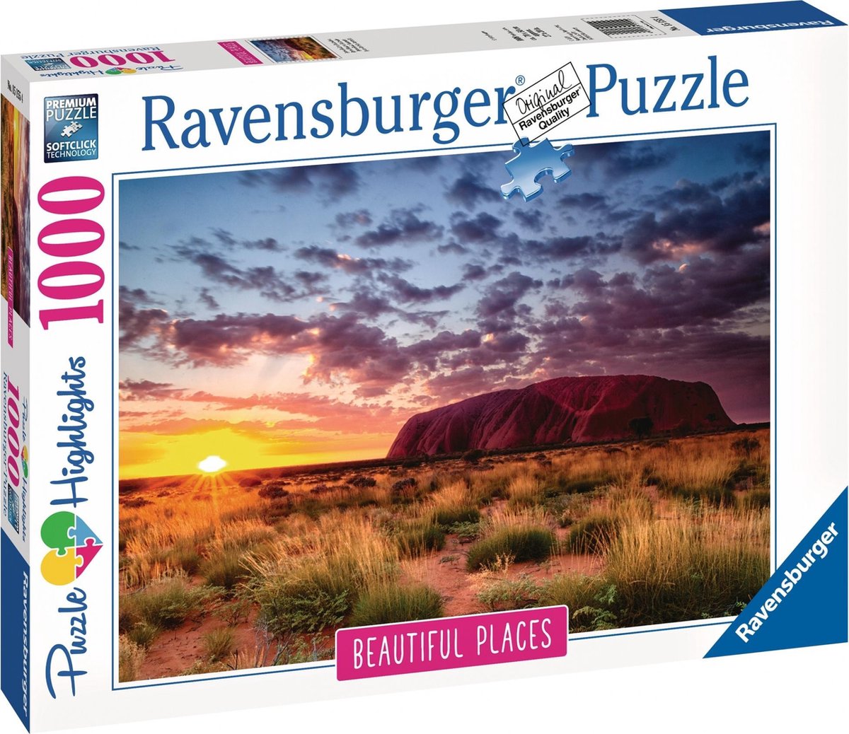 Ravensburger Puzzel Ayers Rock Australië - 1000 Stukjes