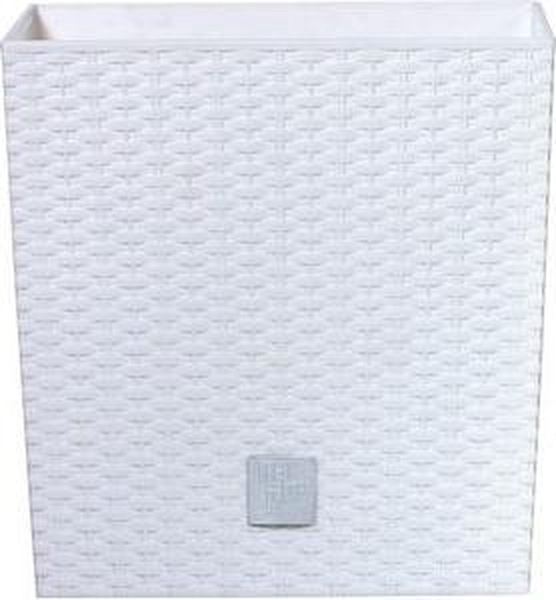 Bloembak Balkonbak Rato Low 32x32x32,5cm Prosperplast - Wit