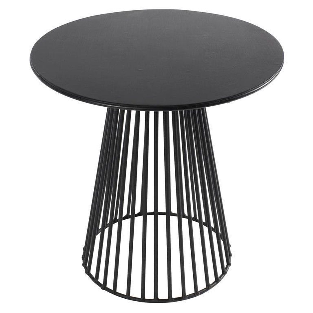 Serax Bistro Bijzettafel Ø 50 cm - Zwart