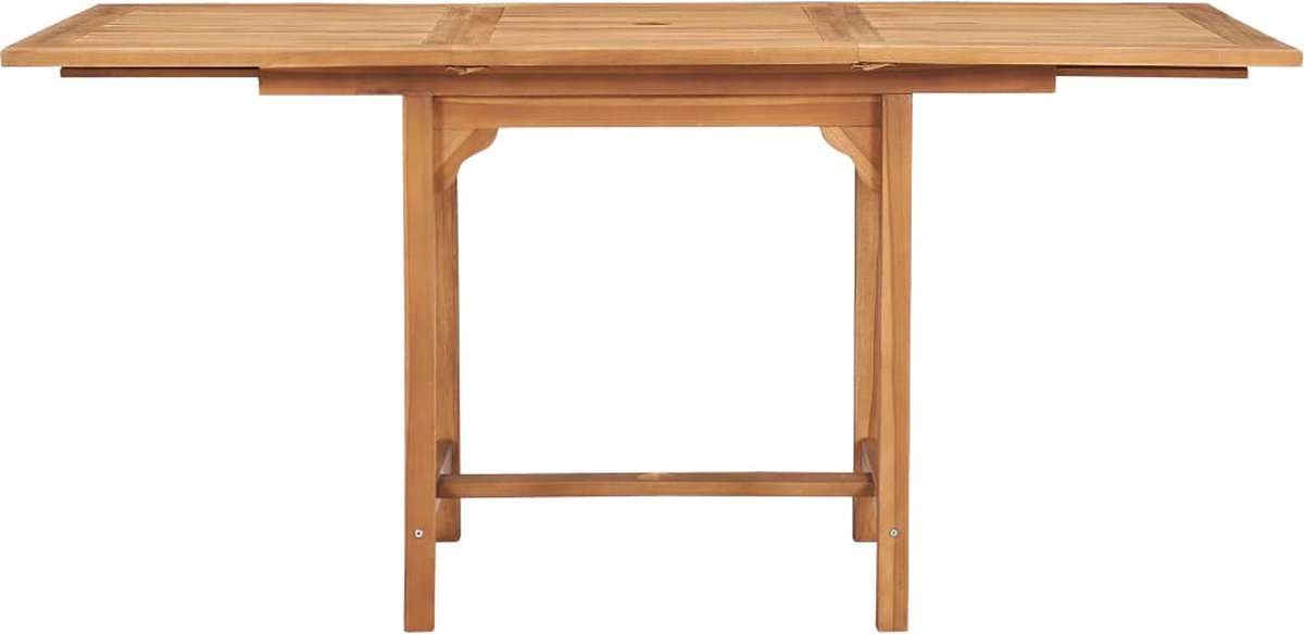 Vidaxl 7-delige Tuinset Massief Teakhout - Bruin