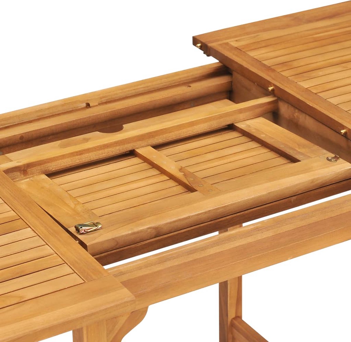 Vidaxl 7-delige Tuinset Massief Teakhout - Bruin