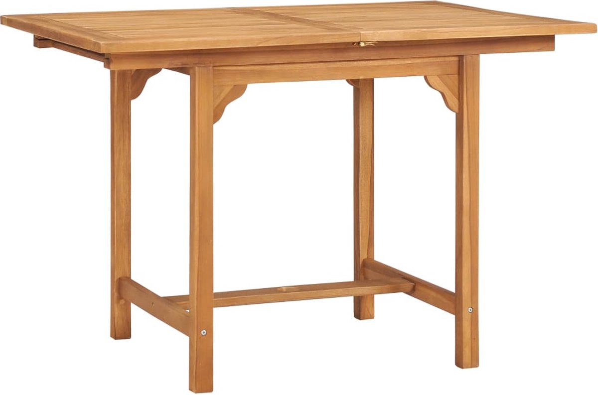 Vidaxl 7-delige Tuinset Massief Teakhout - Bruin