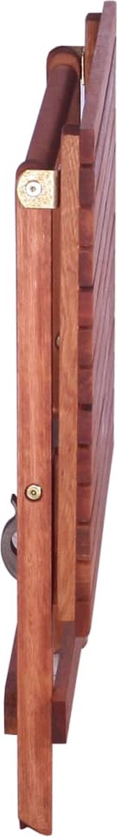 Vidaxl 4-delige Tuinset Voor Kinderen Massief Eucalyptushout - Bruin