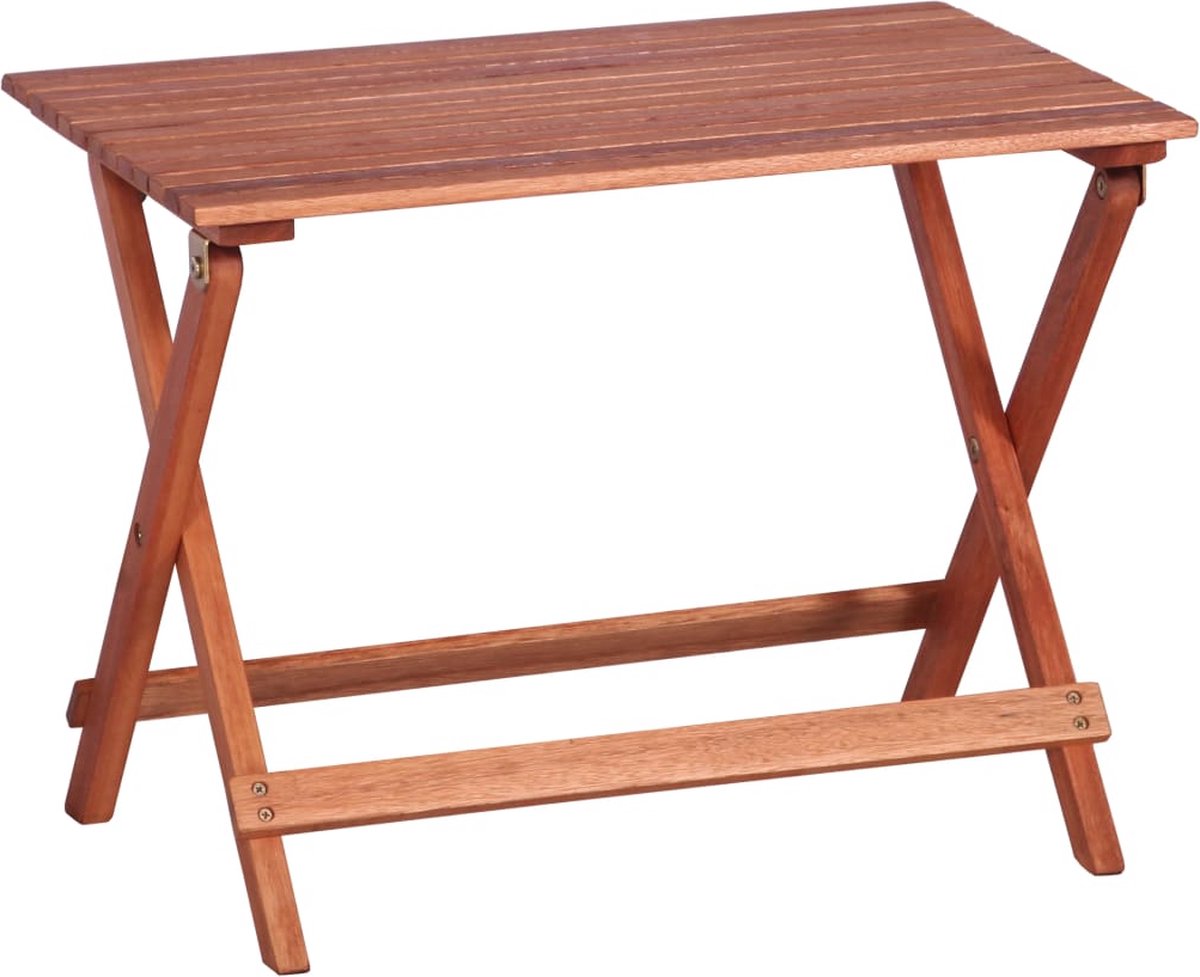 Vidaxl 4-delige Tuinset Voor Kinderen Massief Eucalyptushout - Bruin