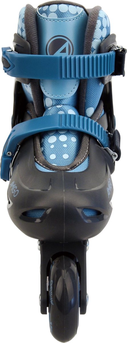 Amigo Inlineskates Racer Junior Polypropyleen Aqua Mt 30/33 - Blauw