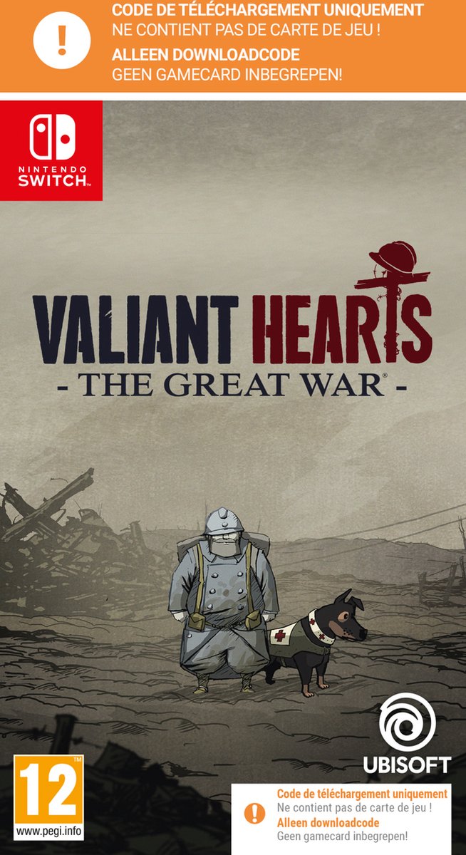 Ubisoft Valiant Hearts The Great War Remaster (Code in a Box)