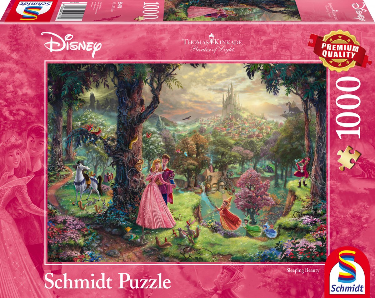 Schmidt Spiele Puzzel Disney Sleeping Beauty - 1000 Stukjes