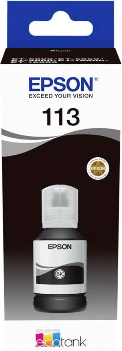 Epson 113 Inktflesje - Zwart