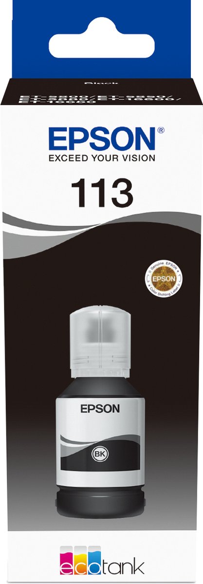 Epson 113 Inktflesje - Negro