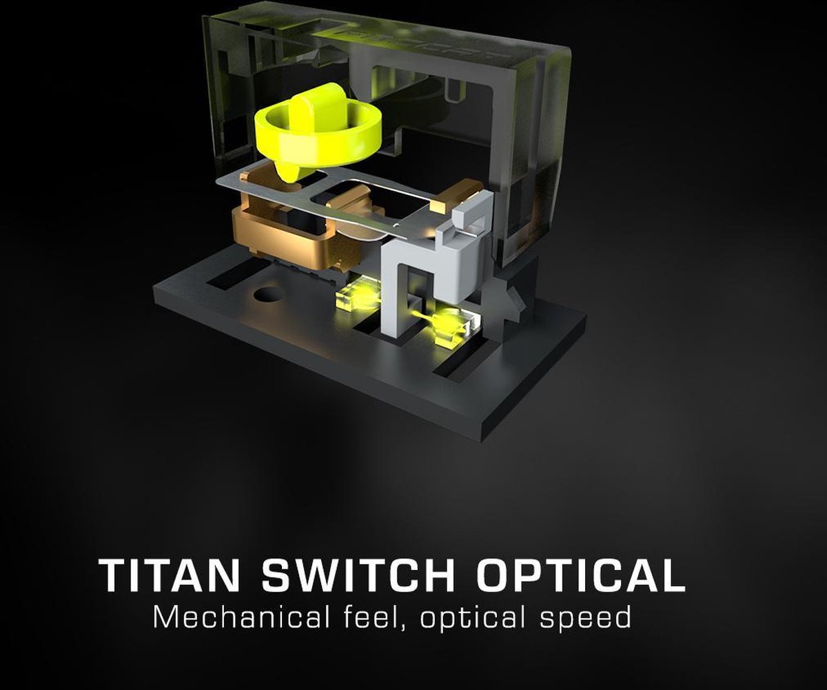 Roccat Burst Core Gaming Muis - Wit