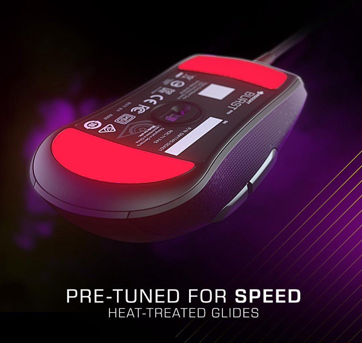 Roccat Burst Pro Gaming Muis - Zwart