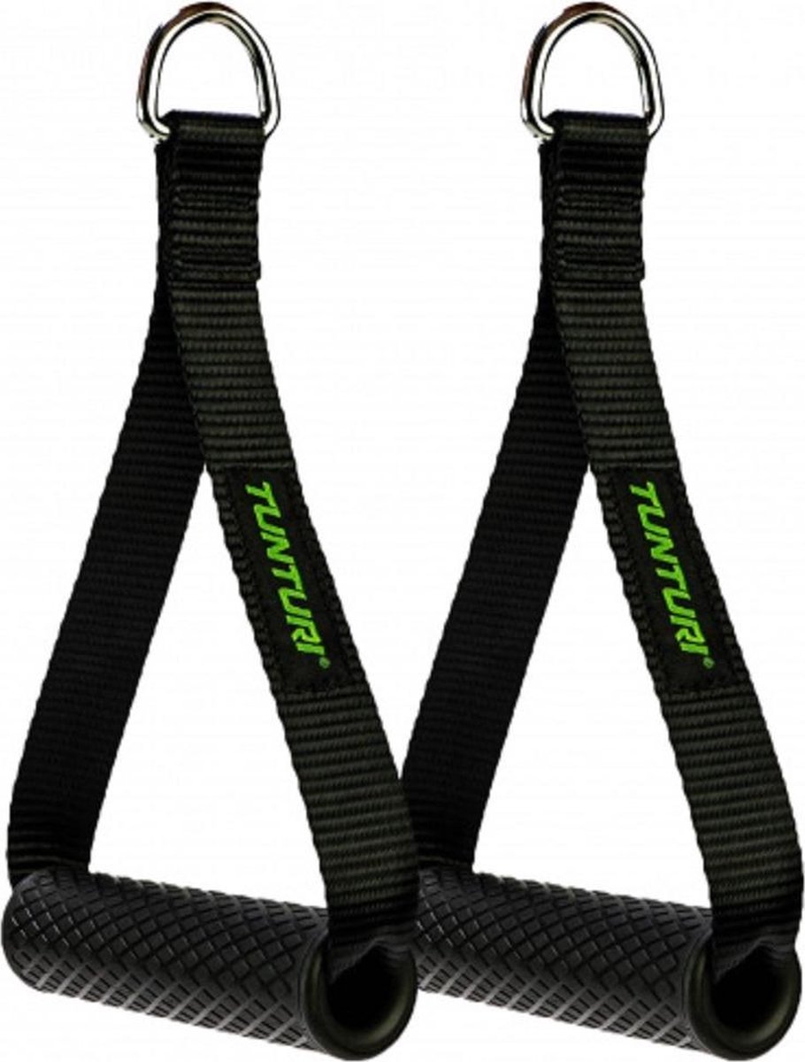 Tunturi Strap Handle Set - Zwart