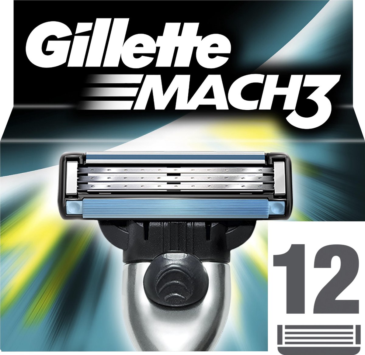 Gillette Mach3 Base Scheermesjes