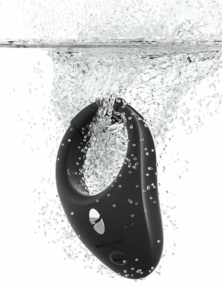 We-vibe Bond Stimulatiering Voor Mannen App Controlled - Charcoal Black - Zwart