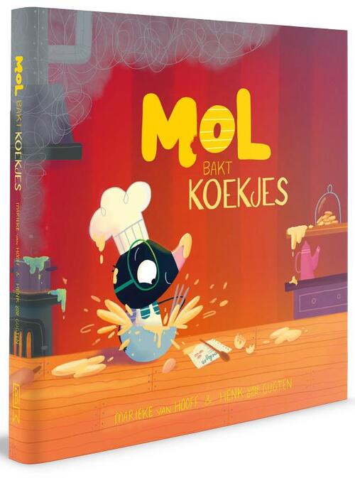 Mol bakt koekjes