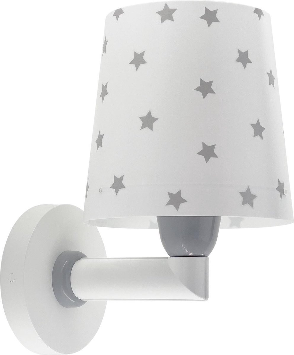 Dalber wandlamp Star Light 15 x 20 x 24 cm E27 zilver/wit