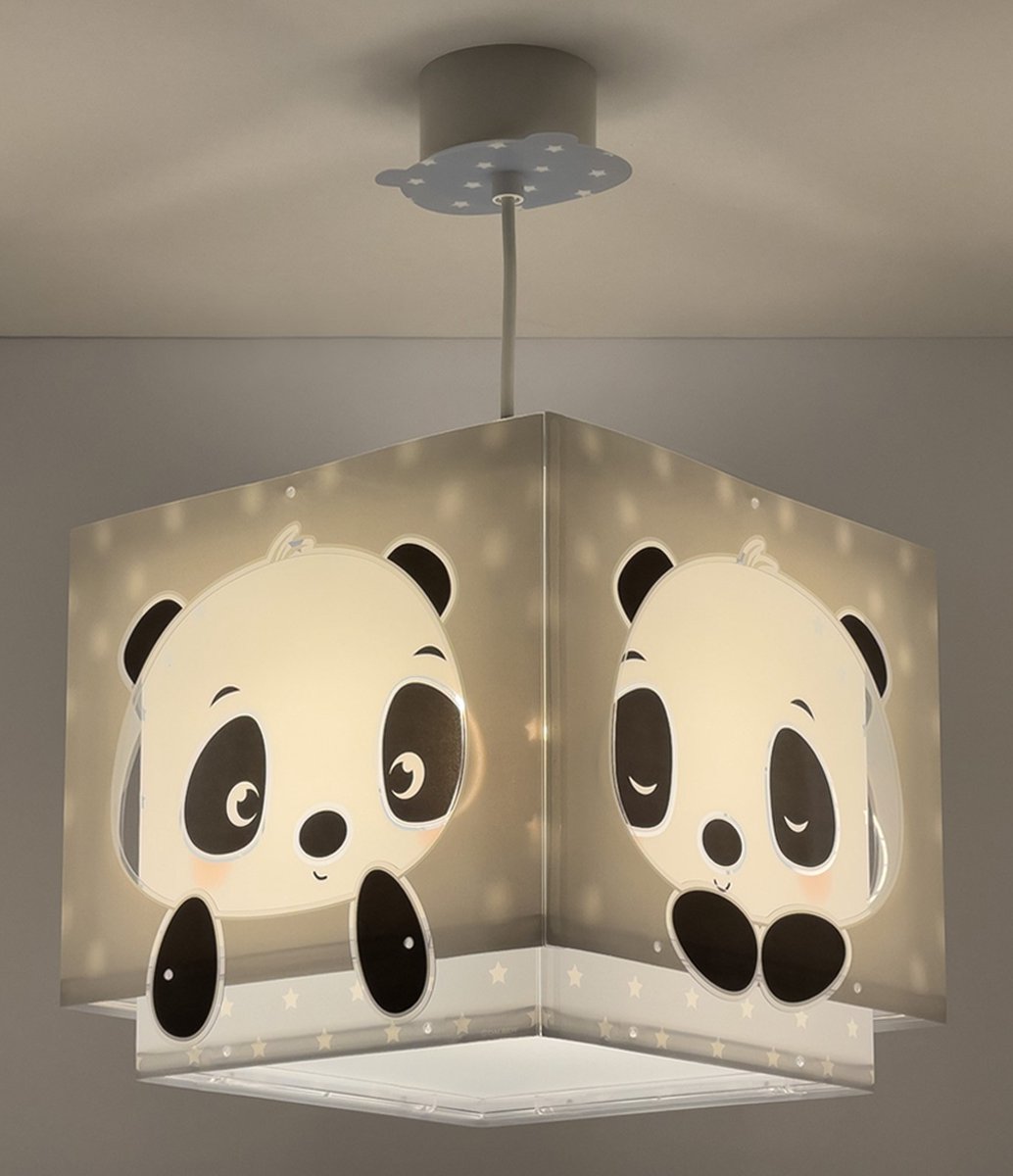 Dalber hanglamp Panda junior 24 x 43,5 cm E27 blauw/wit