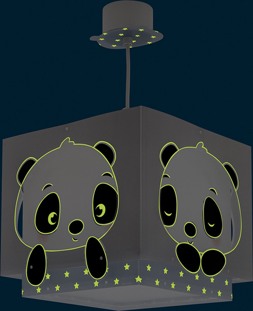 Dalber hanglamp Panda junior 24 x 43,5 cm E27 blauw/wit